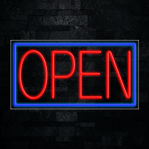 Open LED Flex Sign 37″ x 20″