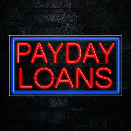 Payday Loans LED Flex Sign 37″ x 20″