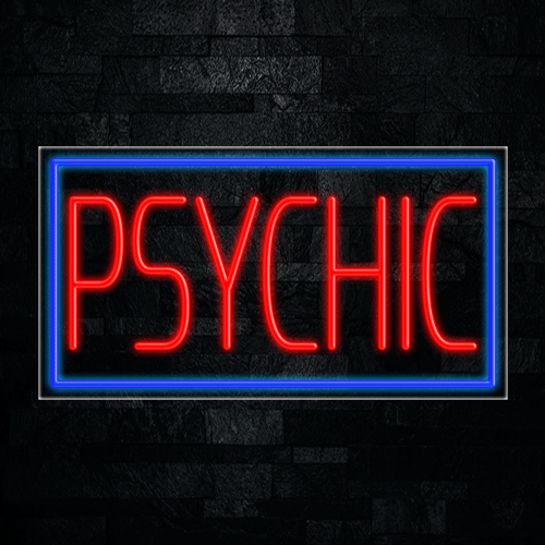 Psychic LED Flex Sign 37″ x 20″