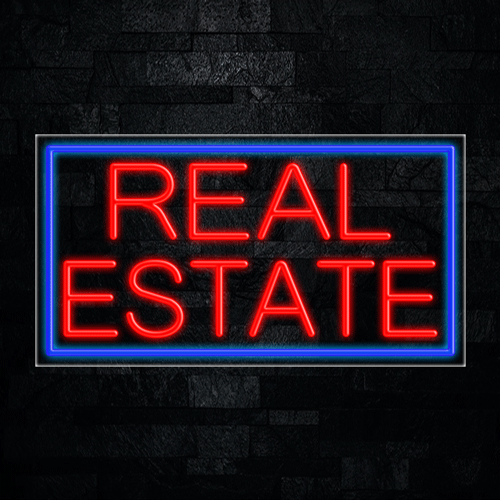 Real Estate LED Flex Sign 37″ x 20″