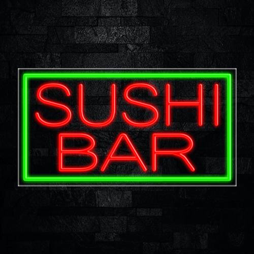 Sushi Bar LED Flex Sign 37″ x 20″