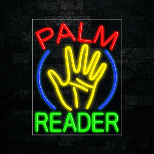 Palm Reader LED Flex Sign 31″ x 24″