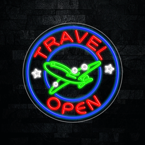 Travel LED Flex Sign 26″ x 26″