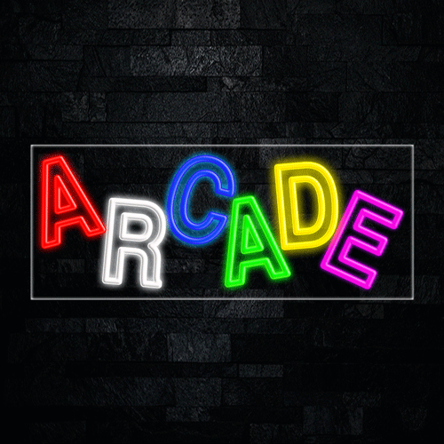 Arcade LED Flex Sign 32″ x 13″