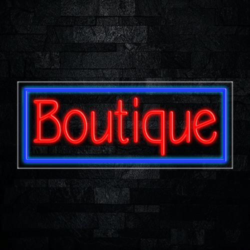 Boutique LED Flex Sign 32″ x 13″