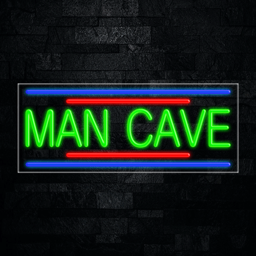 Man Cave LED Flex Sign 32″ x 13″