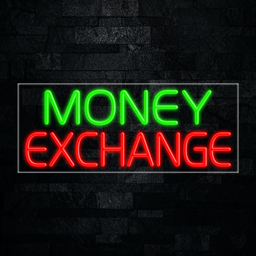 Money Exchange LED Flex Sign 32″ x 13″