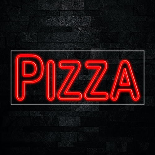 Pizza LED Flex Sign 32″ x 13″