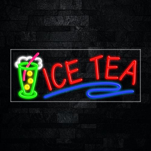 Ice Tea LED Flex Sign 32″ x 13″