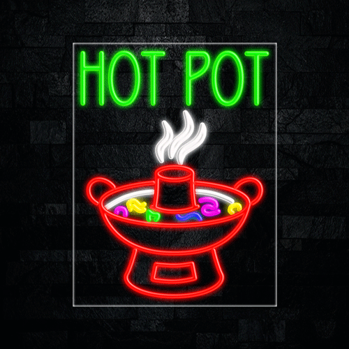 Hot Pot LED Flex Sign 31″ x 24″