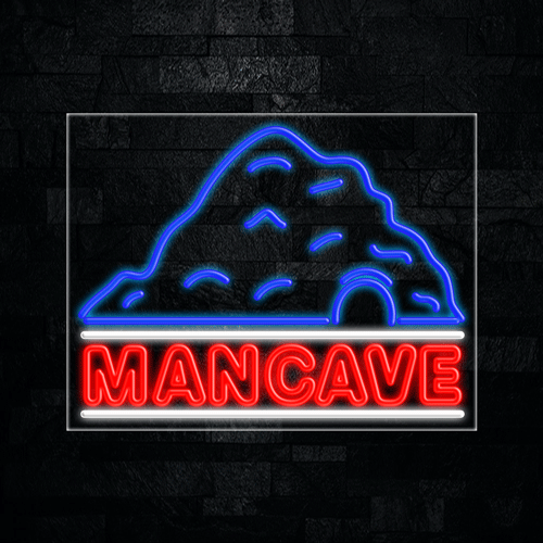 Man Cave LED Flex Sign 31″ x 24″