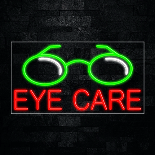 Eye Care LED Flex Sign 37″ x 20″