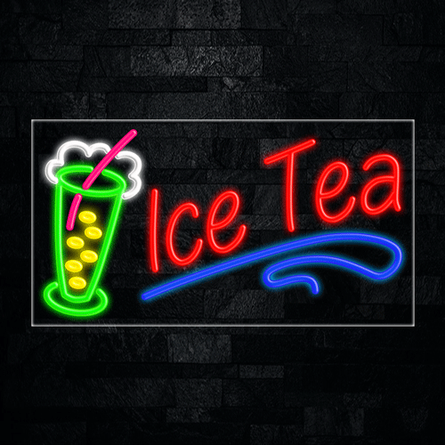 Ice Tea LED Flex Sign 37″ x 20″