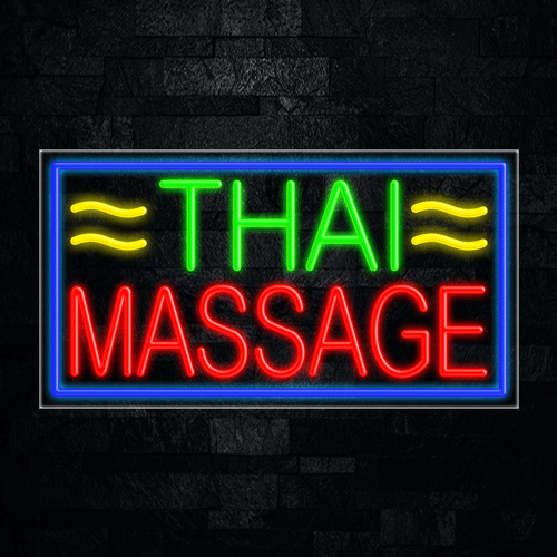 Thai Massage LED Flex Sign 37″ x 20″