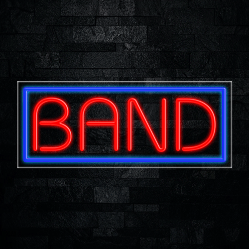 Band LED Flex Sign 32″ x 13″