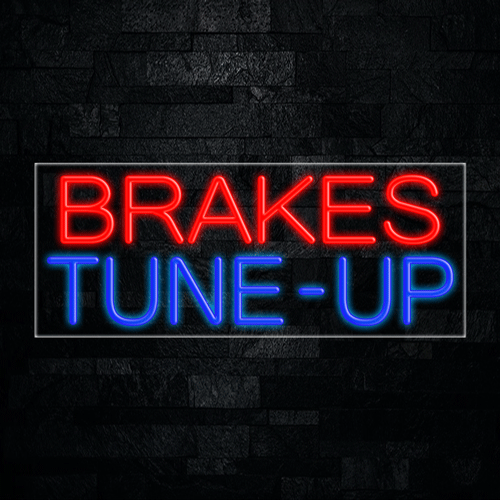 Brakes Tune-Up LED Flex Sign 32″ x 13″