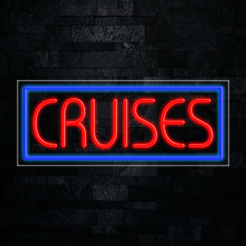 Cruises LED Flex Sign 32″ x 13″