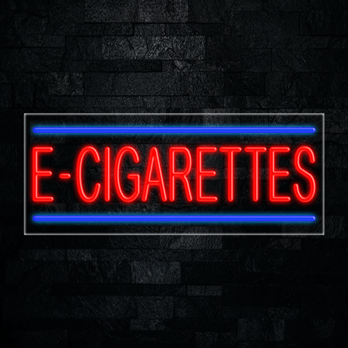 E-Cigarettes LED Flex Sign 32″ x 13″