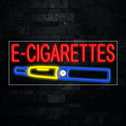 E-Cigarettes LED Flex Sign 32″ x 13″