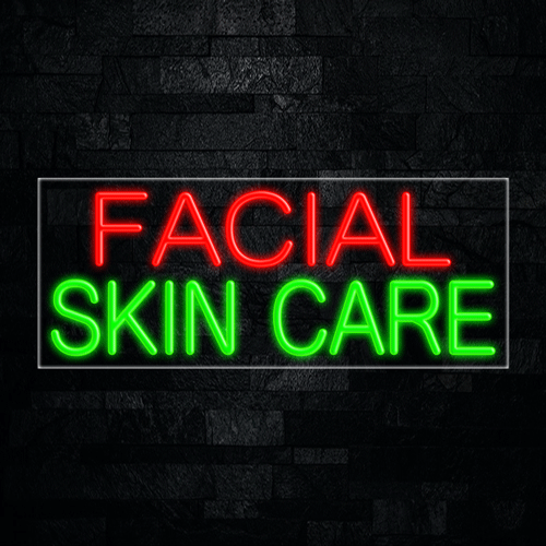 Facial Skin Care LED Flex Sign 32″ x 13″