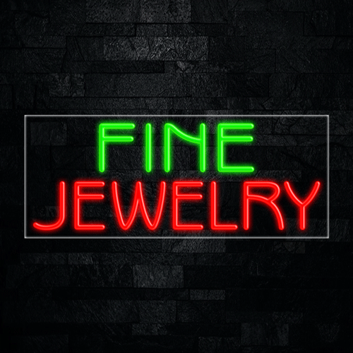 Fine Jewelry LED Flex Sign 32″ x 13″