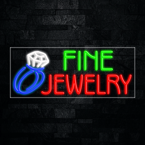 Fine Jewelry LED Flex Sign 32″ x 13″