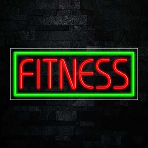 Fitness LED Flex Sign 32″ x 13″