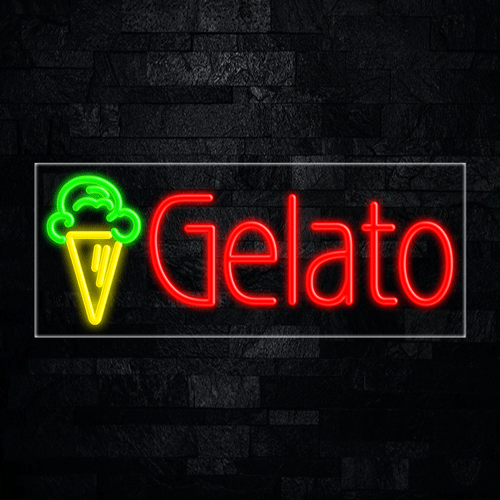 Gelato LED Flex Sign 32″ x 13″