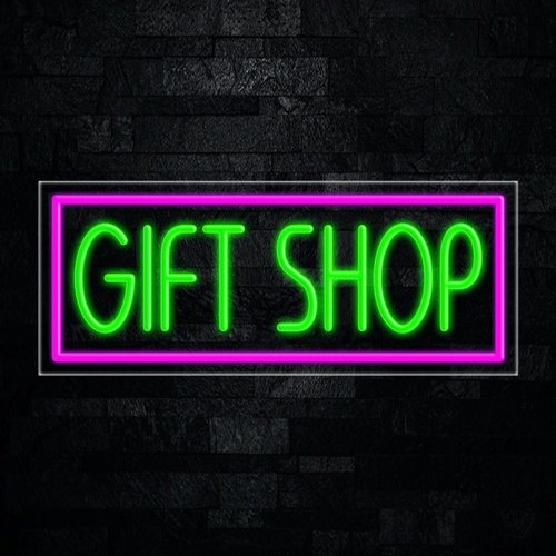 Gift Shop LED Flex Sign 32″ x 13″