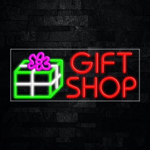 Gift Shop LED Flex Sign 32″ x 13″