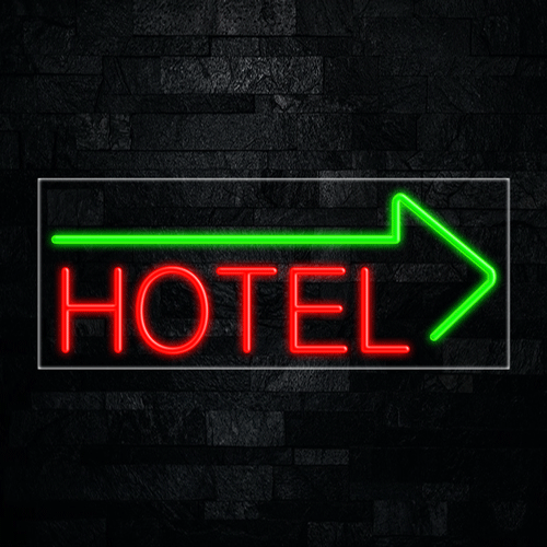 Hotel LED Flex Sign 32″ x 13″