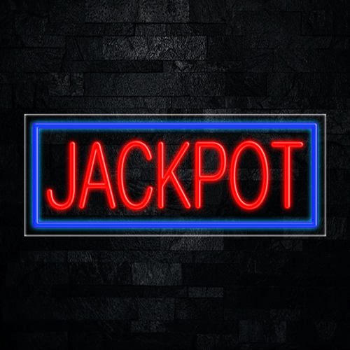 Jackpot LED Flex Sign 32″ x 13″