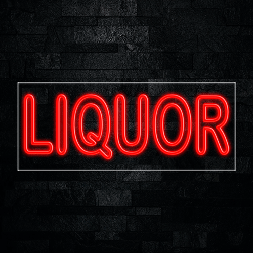 Liquor LED Flex Sign 32″ x 13″