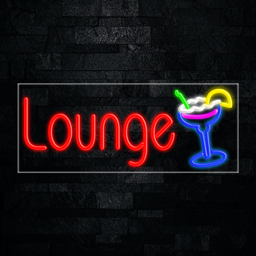 Lounge LED Flex Sign 32″ x 13″