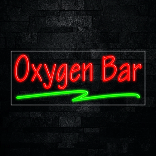 Oxygen Bar LED Flex Sign 32″ x 13″