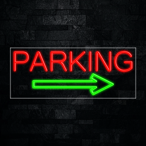 Parking LED Flex Sign 32″ x 13″