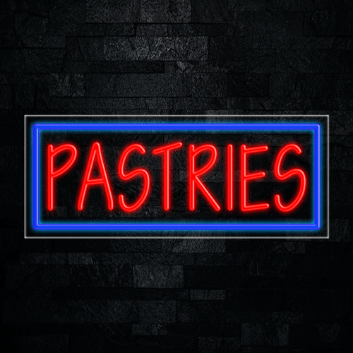 Pastries LED Flex Sign 32″ x 13″