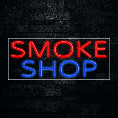 Smoke Shop LED Flex Sign 32″ x 13″