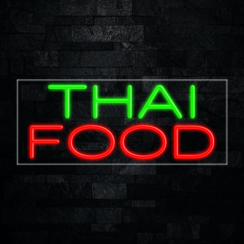 Thai Food LED Flex Sign 32″ x 13″