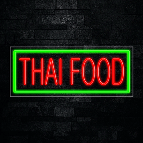 Thai Food LED Flex Sign 32″ x 13″