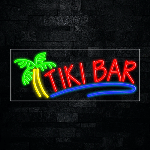 Tiki Bar LED Flex Sign 32″ x 13″