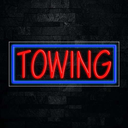 Towing LED Flex Sign 32″ x 13″