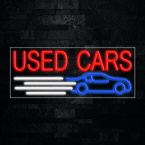 Used Cars LED Flex Sign 32″ x 13″