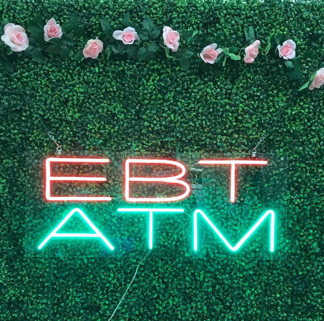 EBT ATM LED Flex Sign 32″ x 13″