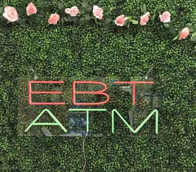 EBT ATM LED Flex Sign 32″ x 13″