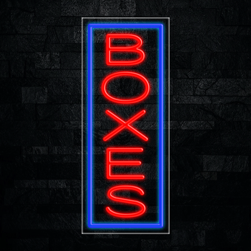 Boxes LED Flex Sign 32″ x 13″