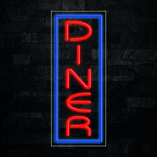 Diner LED Flex Sign 32″ x 13″