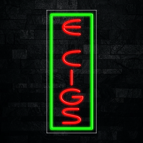 E Cigs LED Flex Sign 32″ x 13″