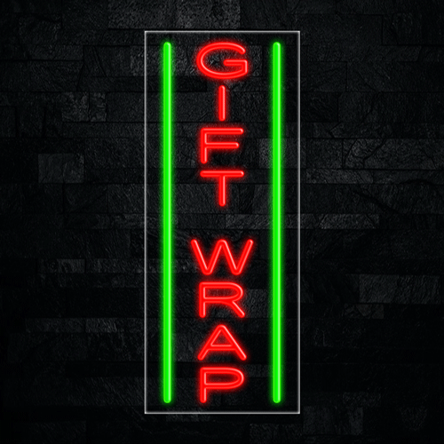 Gift Wrap LED Flex Sign 32″ x 13″