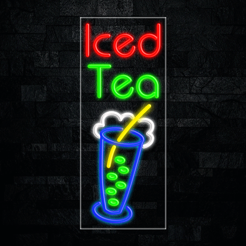 Iced Tea LED Flex Sign 32″ x 13″